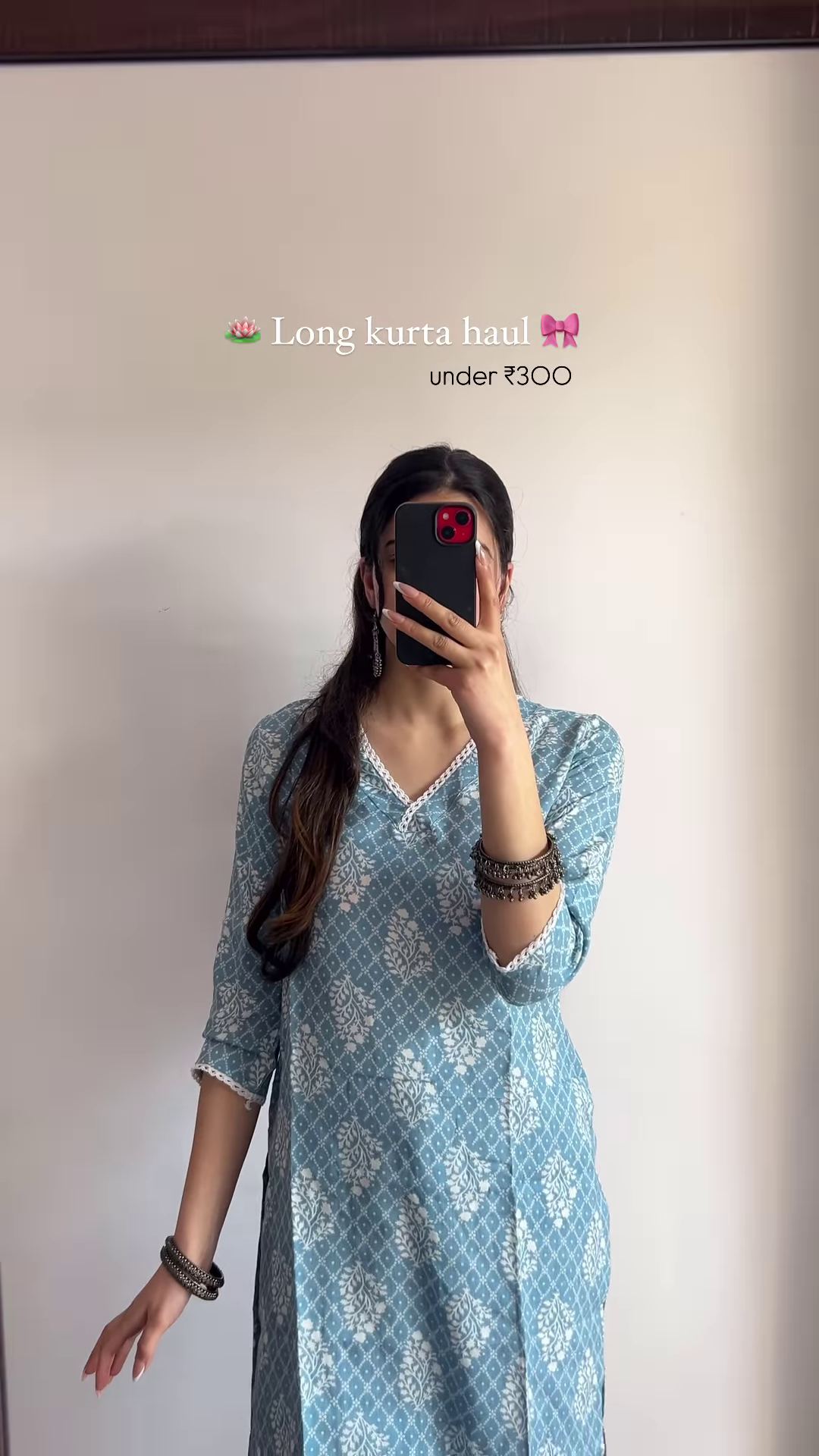 Ethnic Printed Long Kurta – Graceful Everyday Elegance - Image 4