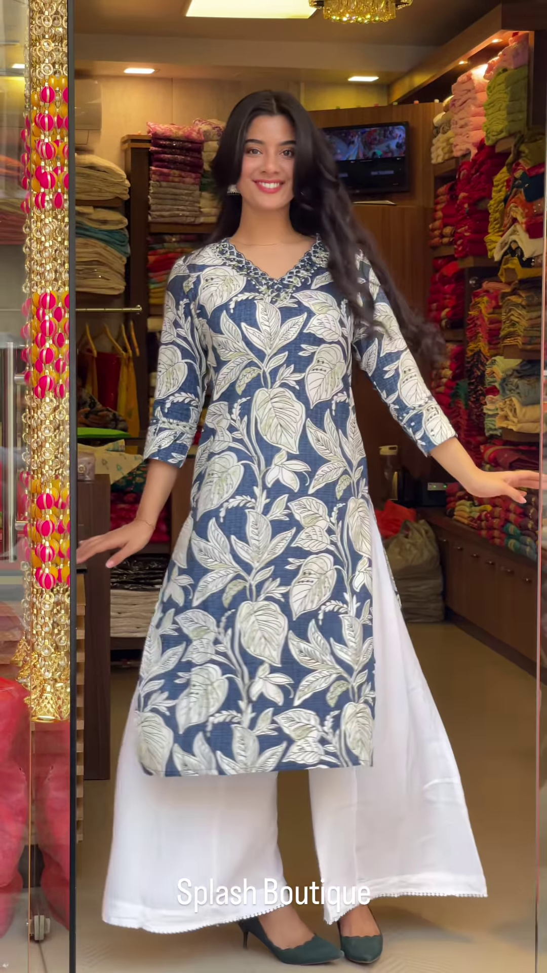Boho-Chic Printed Kurti – Effortless Ethnic Charm - Image 3