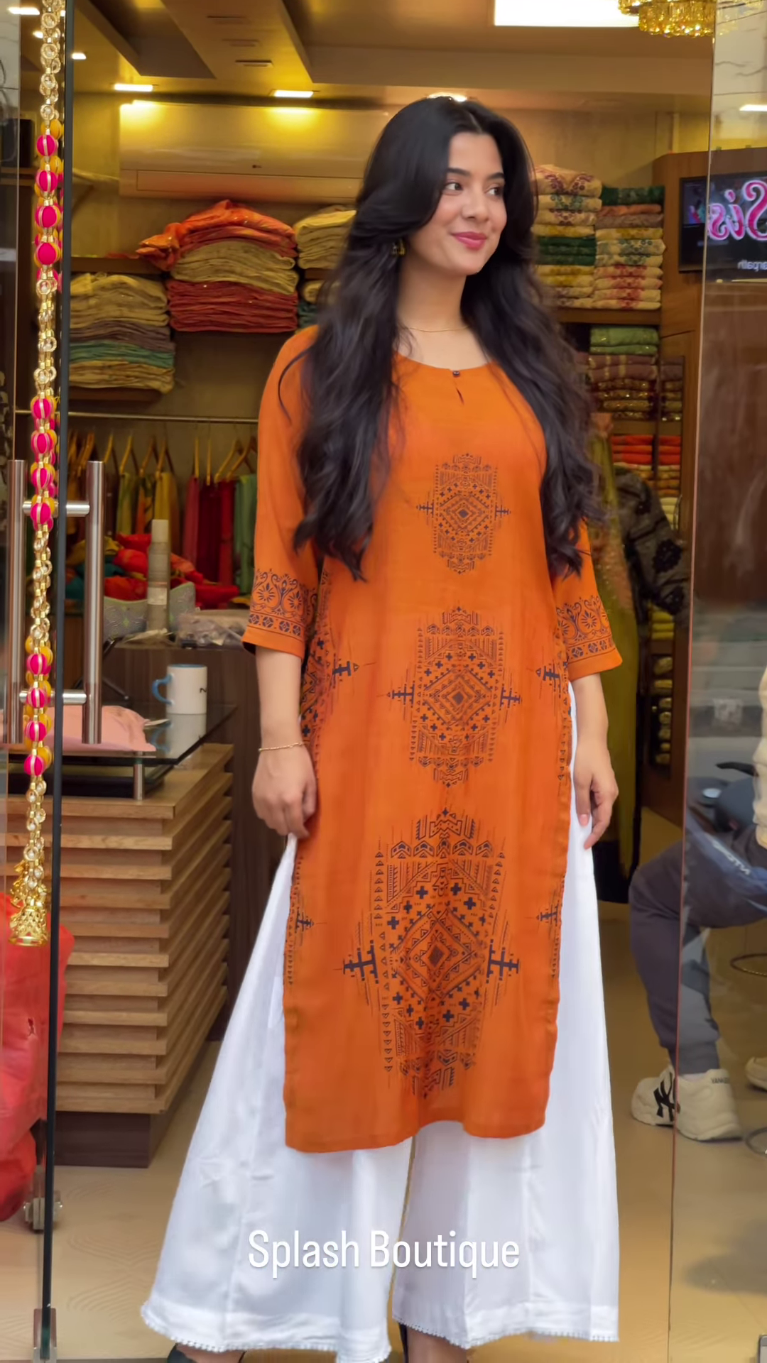 Boho-Chic Printed Kurti – Effortless Ethnic Charm