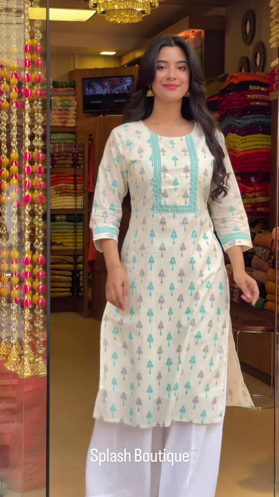 Boho-Chic Printed Kurti – Effortless Ethnic Charm - Image 2