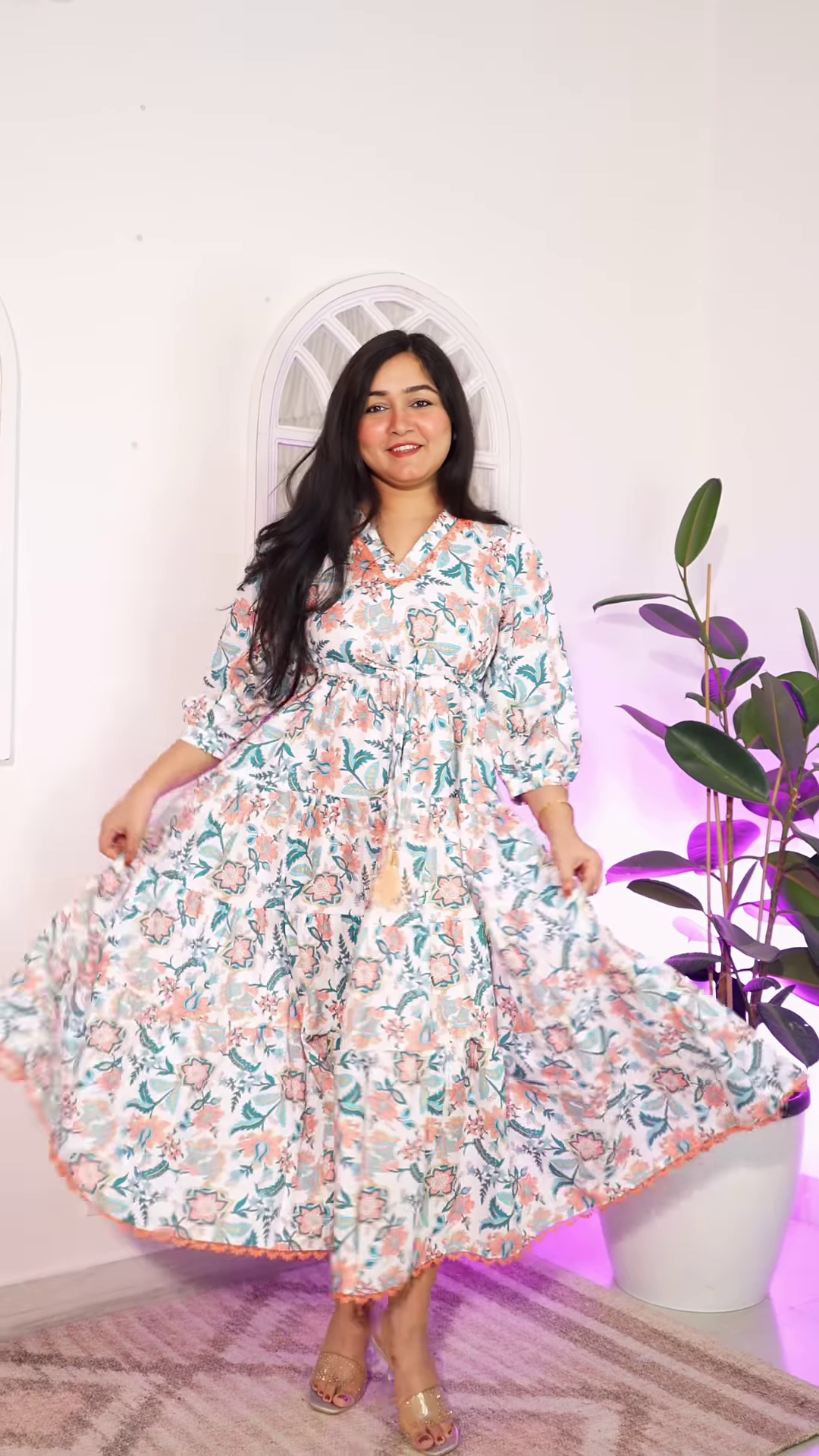 Flowing Floral Maxi Dress – Effortless Grace in 12 Vibrant Styles - Image 2
