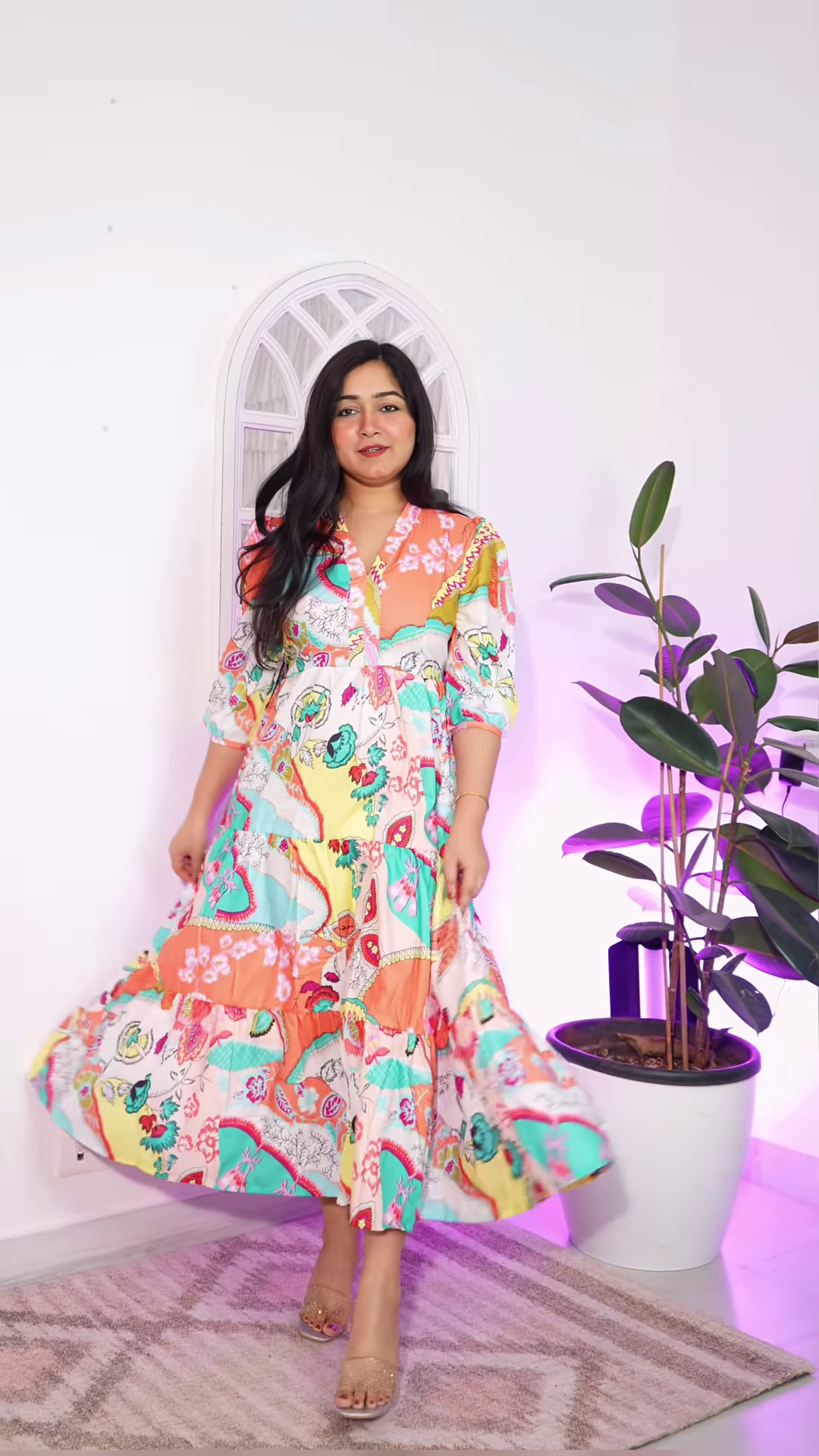 Flowing Floral Maxi Dress – Effortless Grace in 12 Vibrant Styles - Image 10