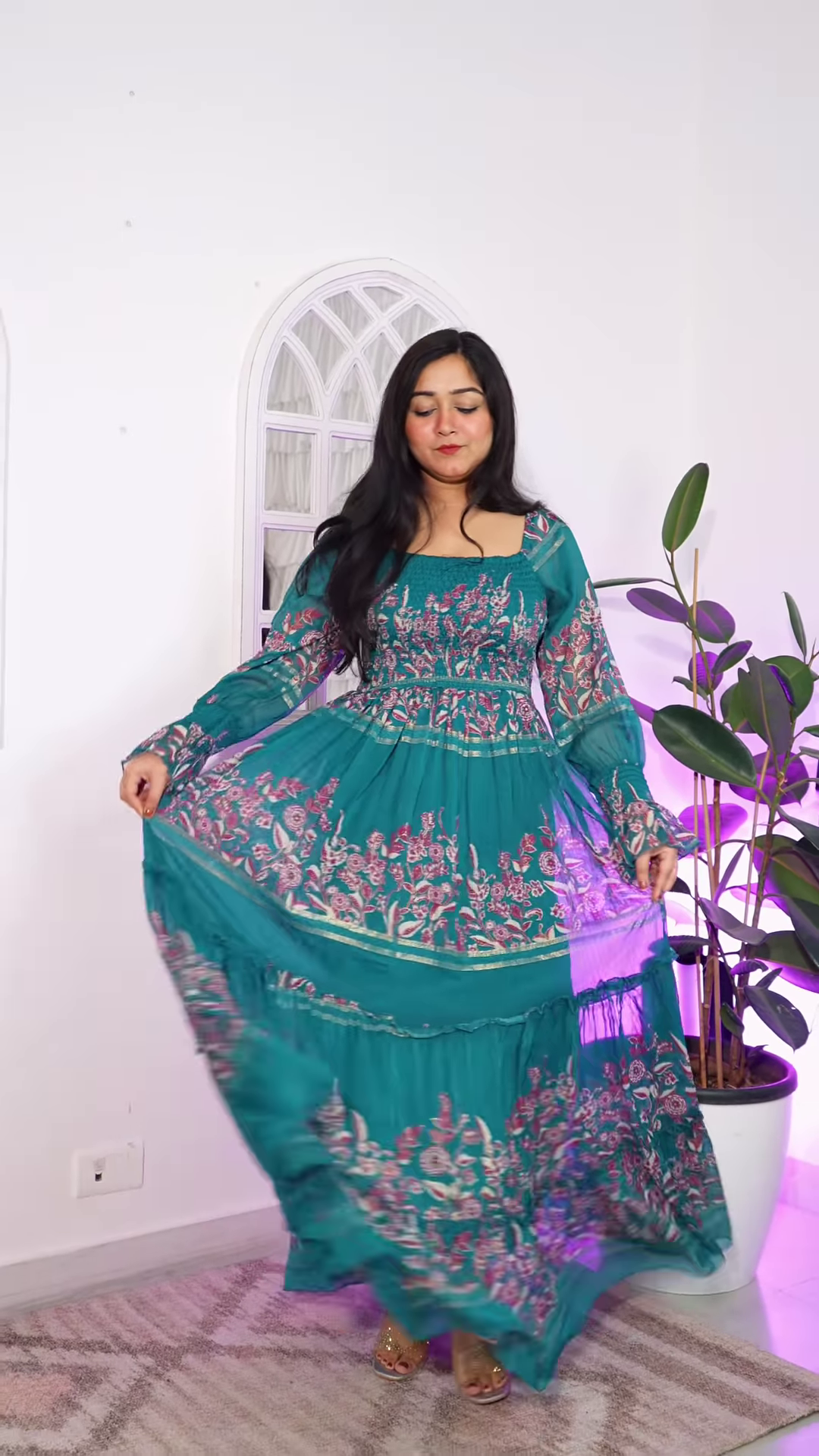 Flowing Floral Maxi Dress – Effortless Grace in 12 Vibrant Styles - Image 5