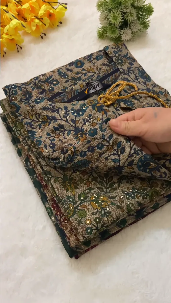 Intricate Gold Design: Unveiling the Details of a Luxurious Fabric – A Timeless Elegance - Image 4