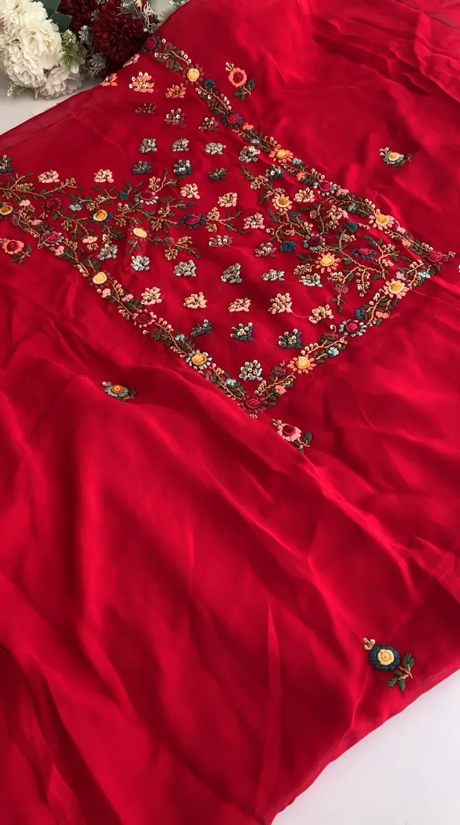 Lace & Elegance: Black, White & Red Cotton Kurti Designs with Lace Accents – A Stylish Blend of Timeless Charm and Modern Sophistication - Image 5